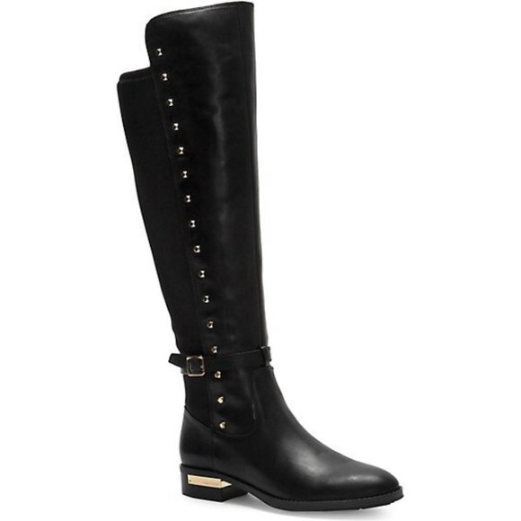 Vince Camuto Shoes - Vince Camuto Pretanna Black Leather Tall Boot